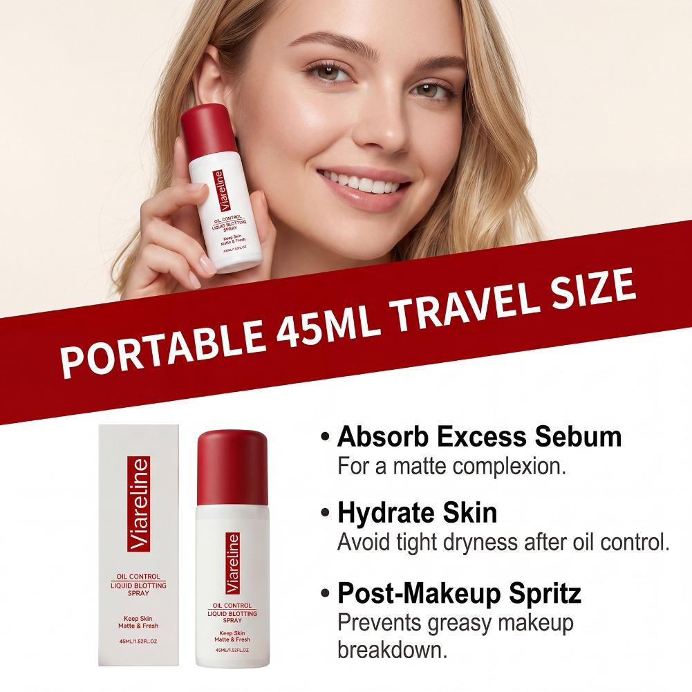 Oil Mister Spray Bottle - 45ml Hydrating Oil Control Setting Spray