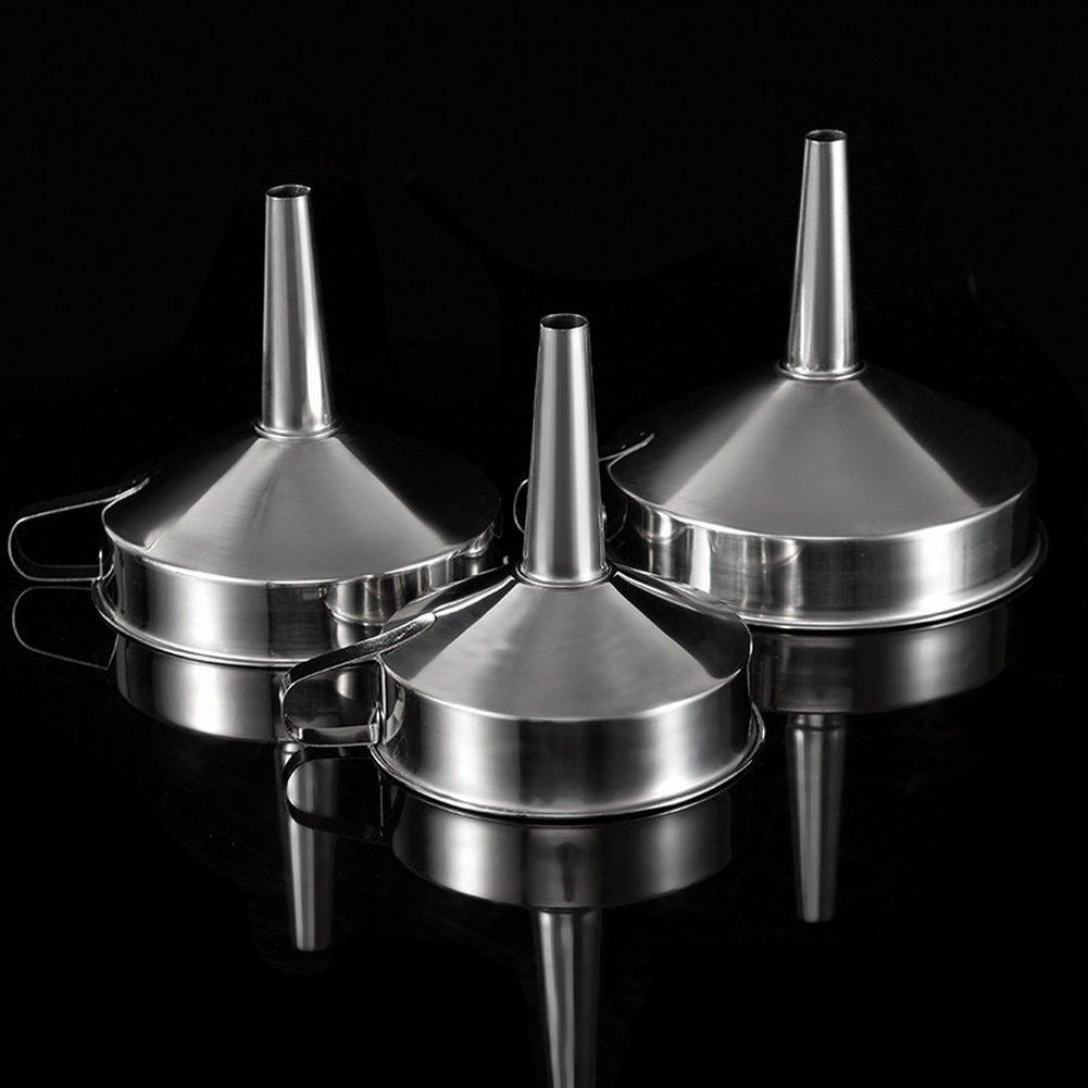 Kitchen Gadgets Worth Buying - 1Pc Stainless Steel Cooking Oil Funnel