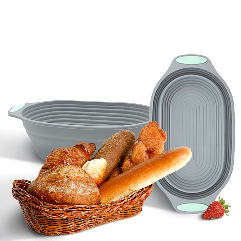Kitchen Gadgets Worth Buying - 1PC Silicone Foldable Banneton Bread Proofing