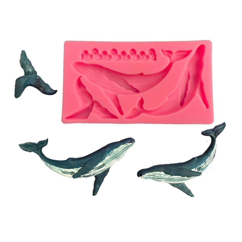 Kitchen Gadgets Worth Buying - DIY Whale Silicone Mold Ocean Series