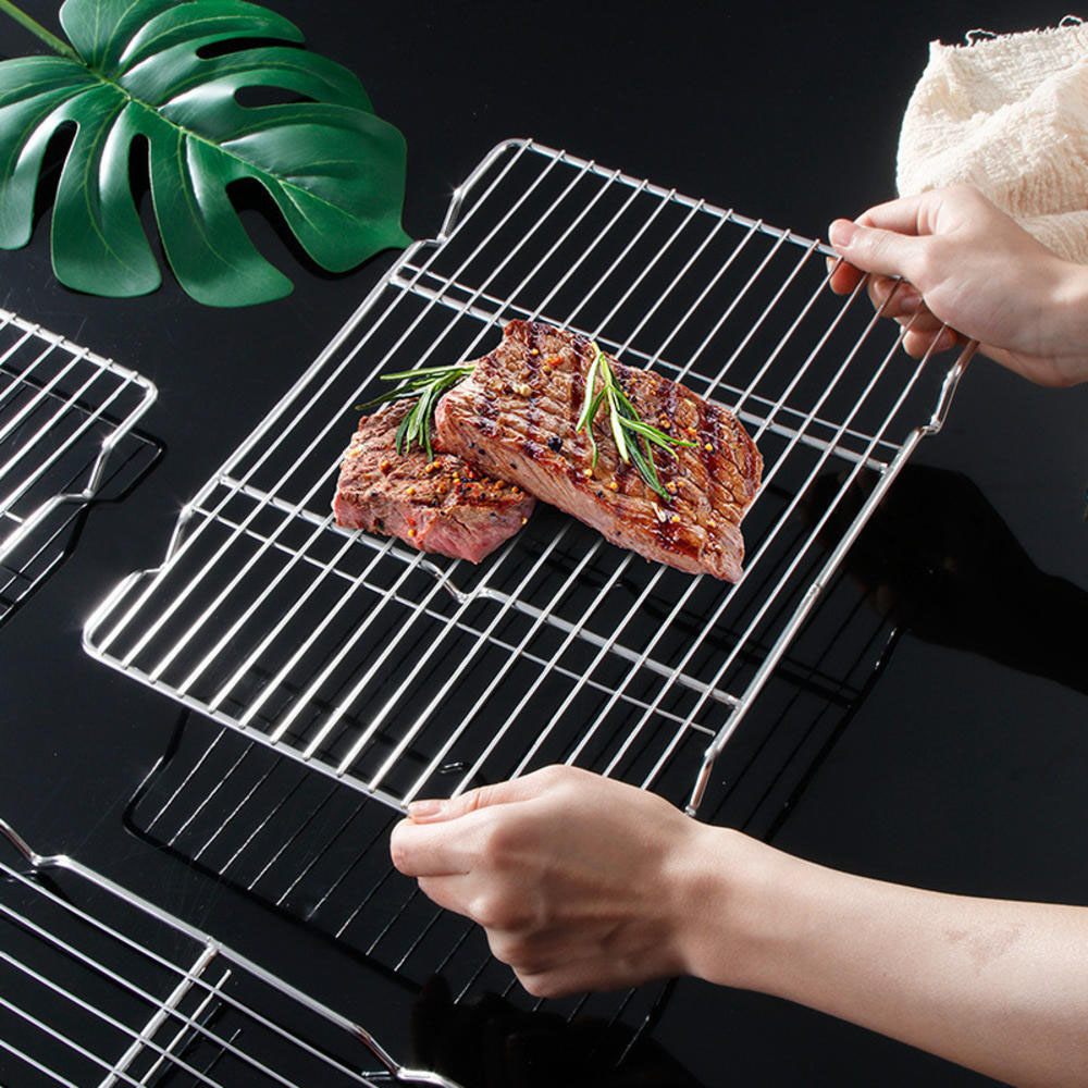 Kitchen Gadgets Worth Buying - Stainless Steel Barbecue Mesh Mat Reusable