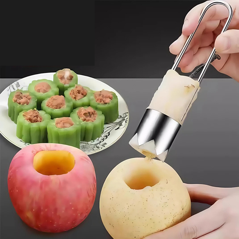 Stainless Steel Fruit Core Rem - Kitchen Gadgets Tools ulasan dan harga