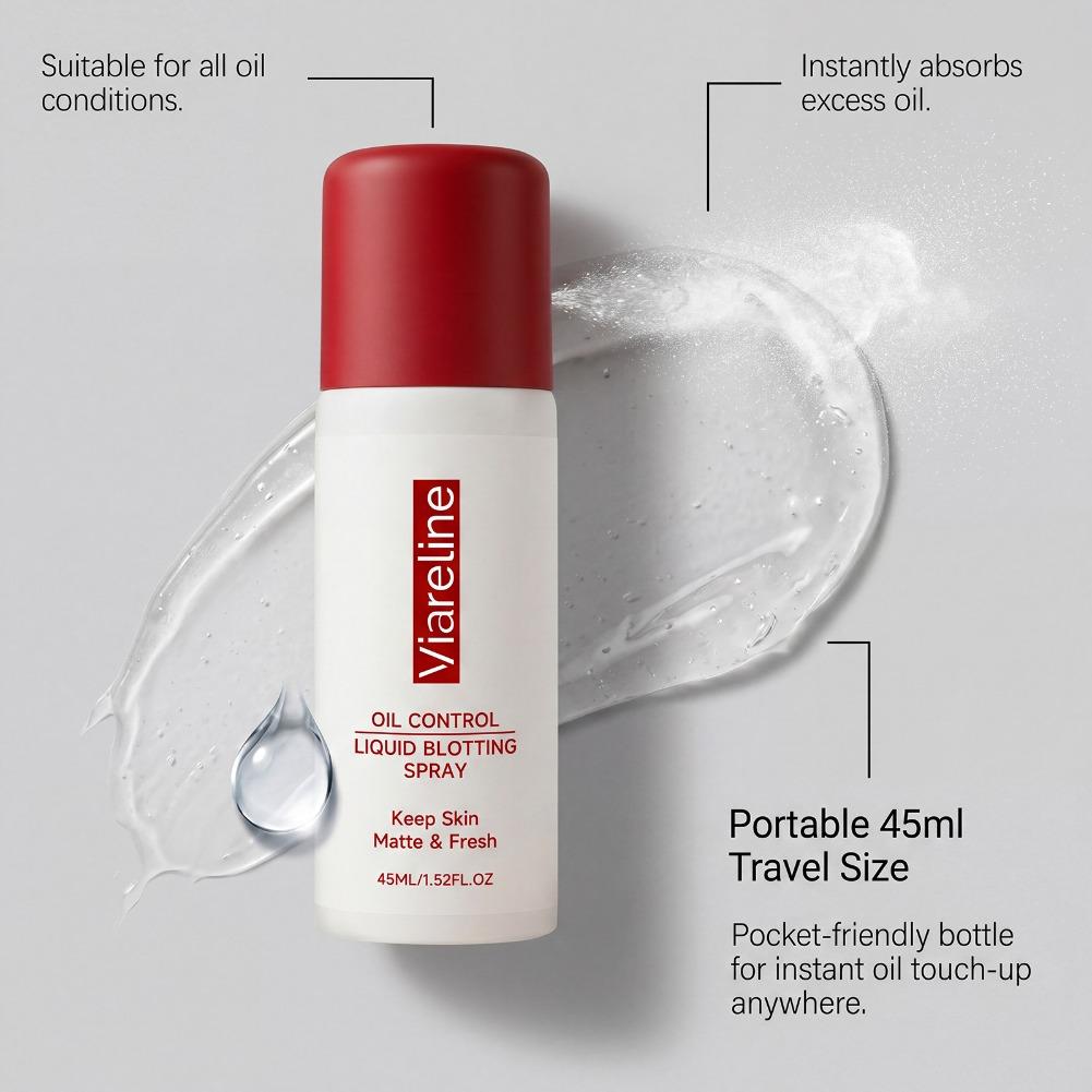 45ml Hydrating Oil Control Set - Oil Mister Spray Bottle ulasan dan harga