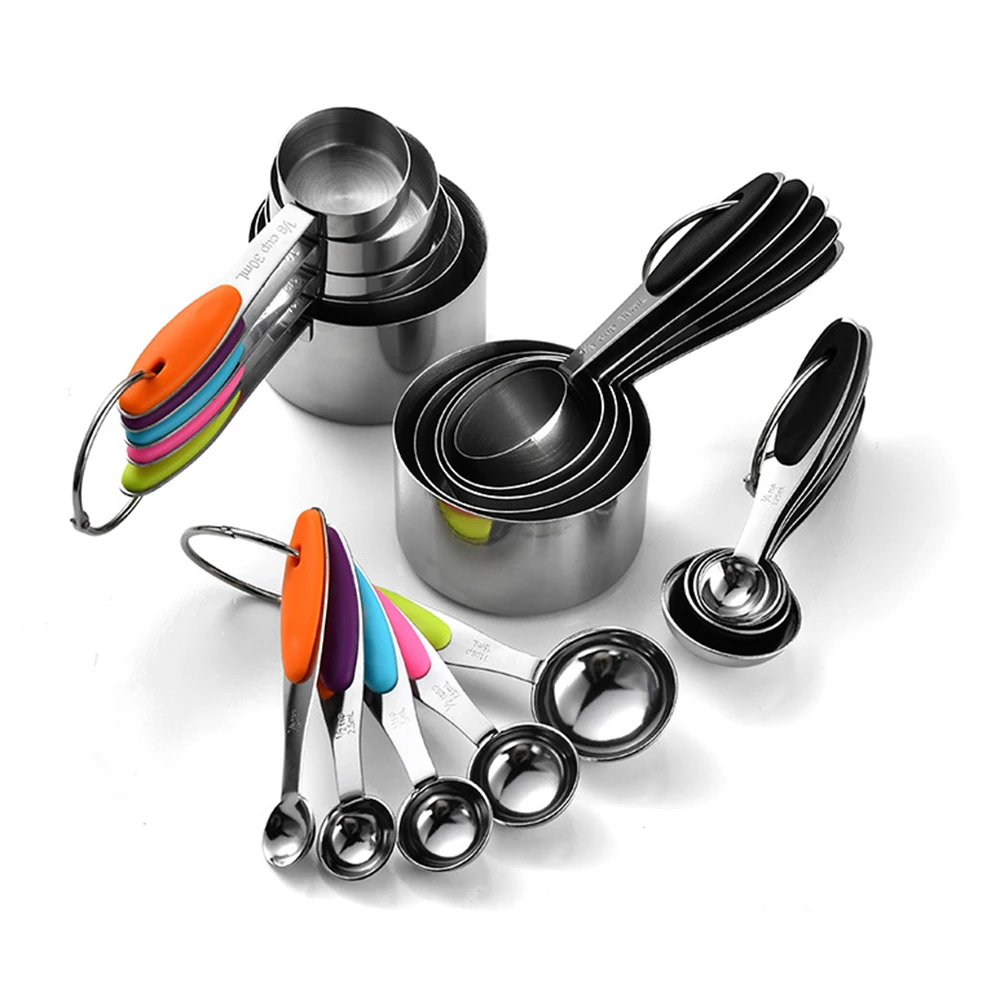5/10Pcs Stainless Steel Measur - Kitchen Gadgets Sale ulasan dan harga