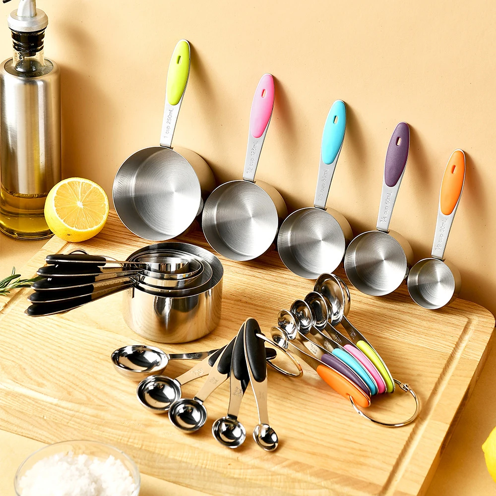 5/10Pcs Stainless Steel Measur - Kitchen Gadgets Sale ulasan dan harga