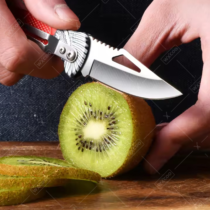 WXCOO Folding Knife Stainless  - Kitchen Gadgets Sale ulasan dan harga