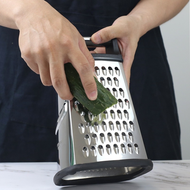 Stainless Steel Four-side Grat - Cheese Grater Box ulasan dan harga