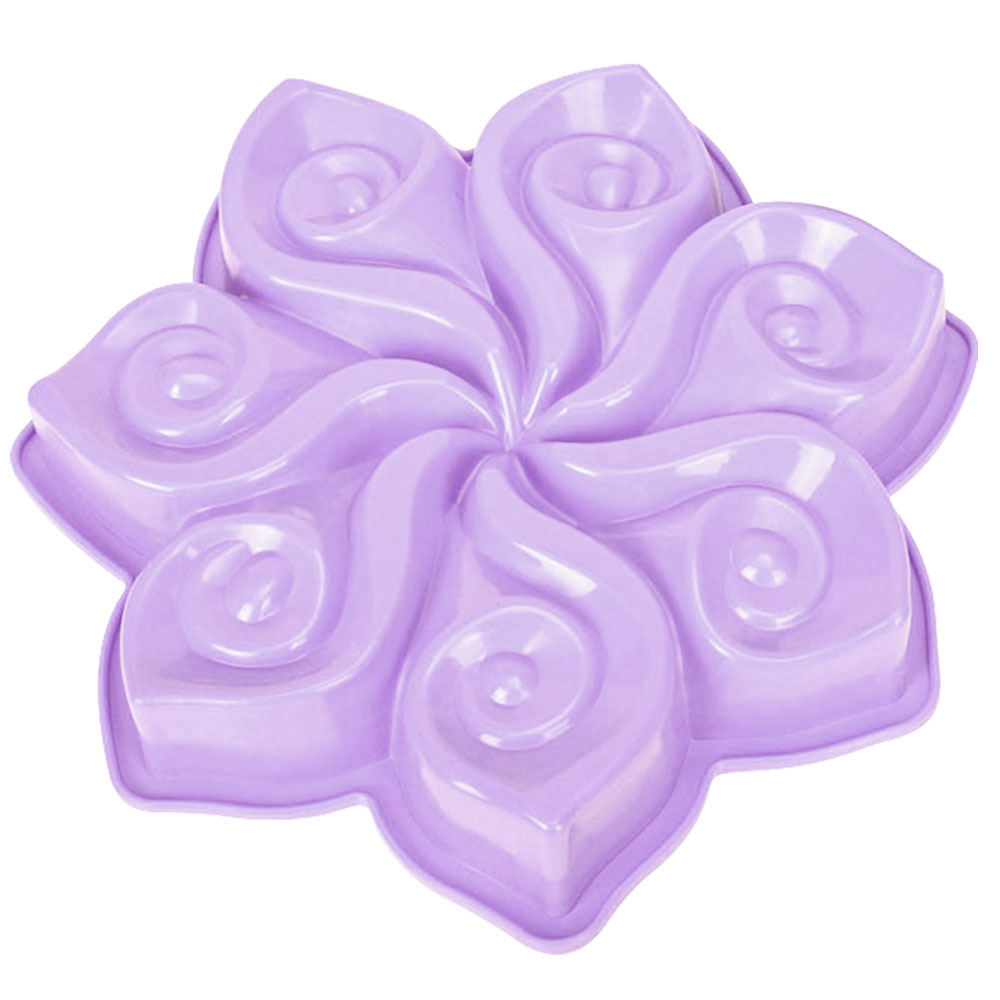 Large Flower Silicone Cake Mol - Kitchen Gadgets Worth Buying ulasan dan harga