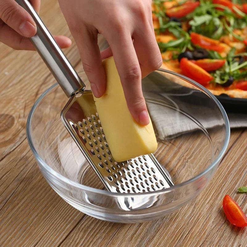 New Stainless Steel Handheld C - Cheese Grater Box ulasan dan harga