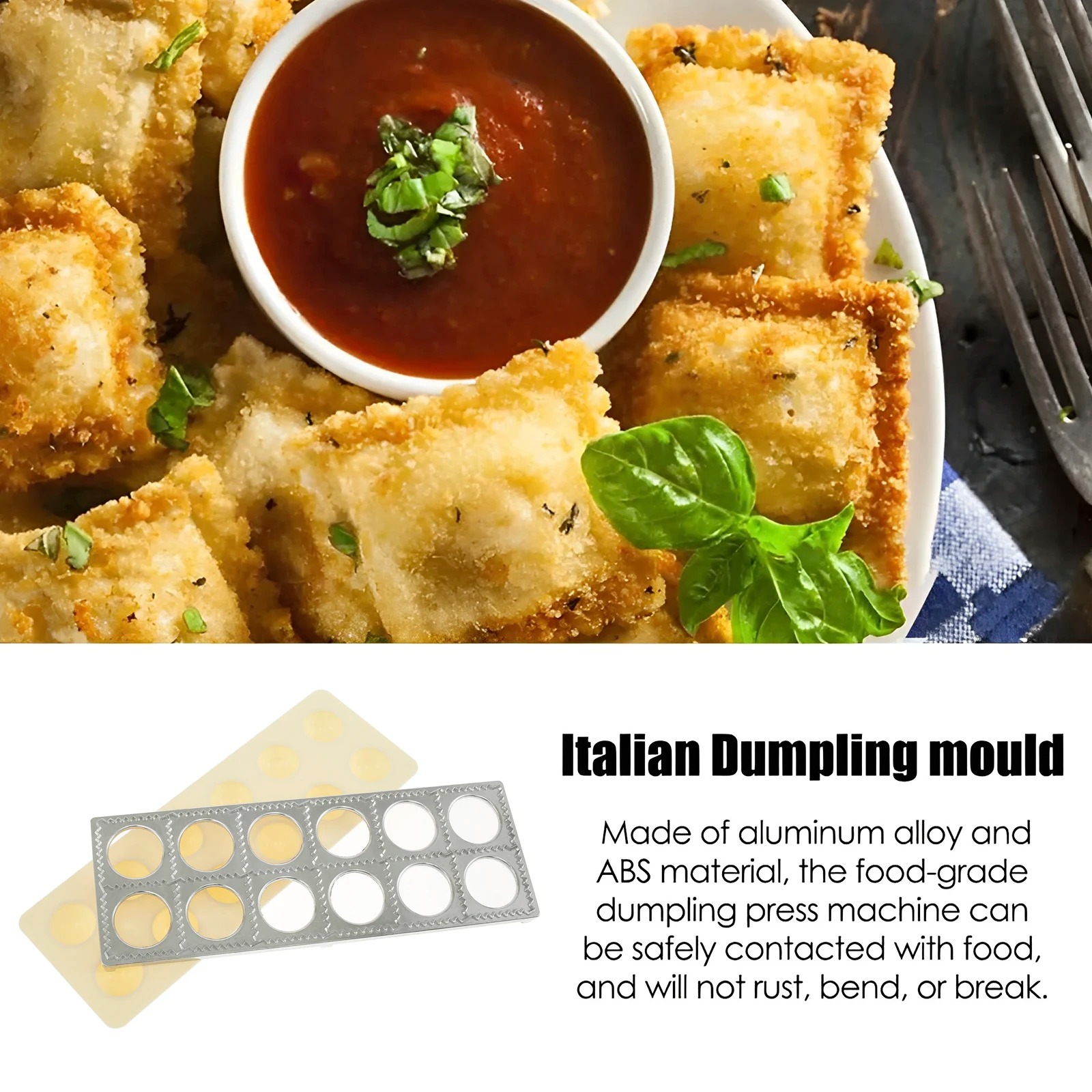 Dumpling Mold 12 Holes Ravioli - Kitchen Gadgets Sale ulasan dan harga