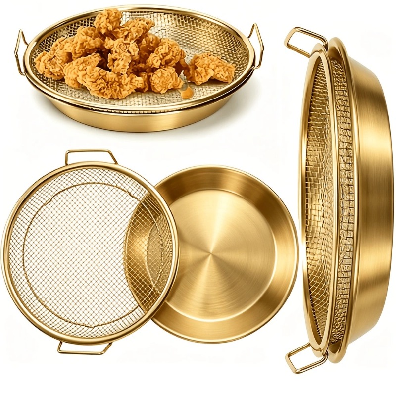 Gold Heavy Duty Deep Fryer Rac - Kitchen Gadgets Gold ulasan dan harga