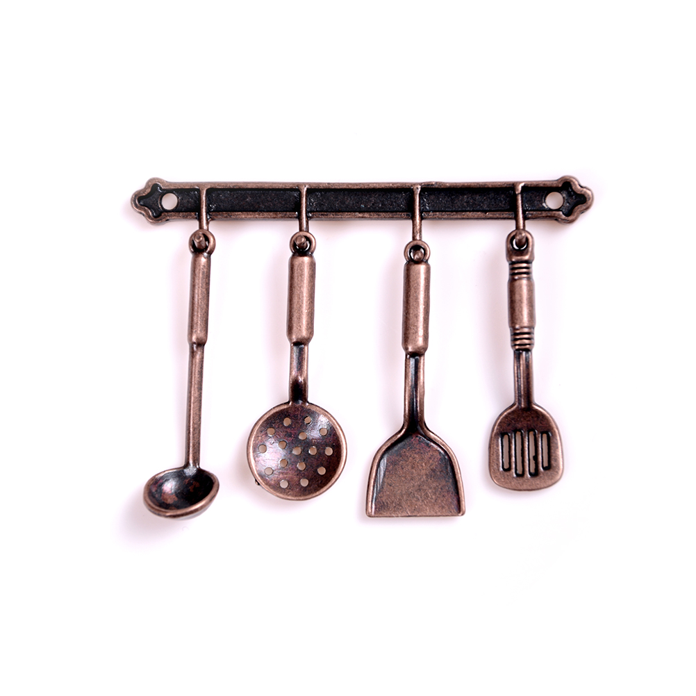 1:12 Scale Dollhouse Miniature - Kitchen Gadgets Gold ulasan dan harga