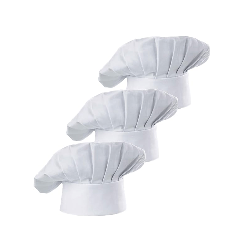 3pcs Chef Hat Adult Adjustable - Kitchen Gadgets Sale ulasan dan harga