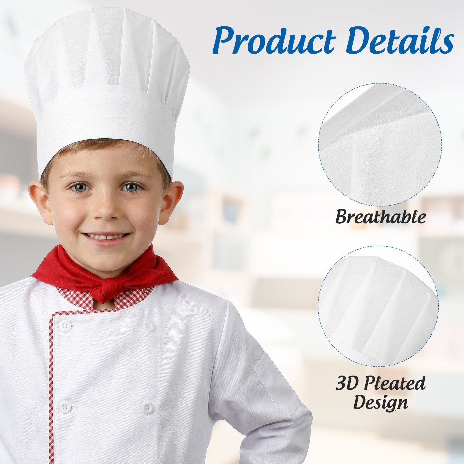 20pcs Children Disposable Chef - Kitchen Gadgets Sale ulasan dan harga