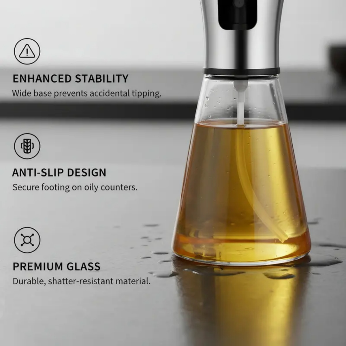 Olive Oil Sprayer for Cooking, - Oil Mister Spray Bottle ulasan dan harga