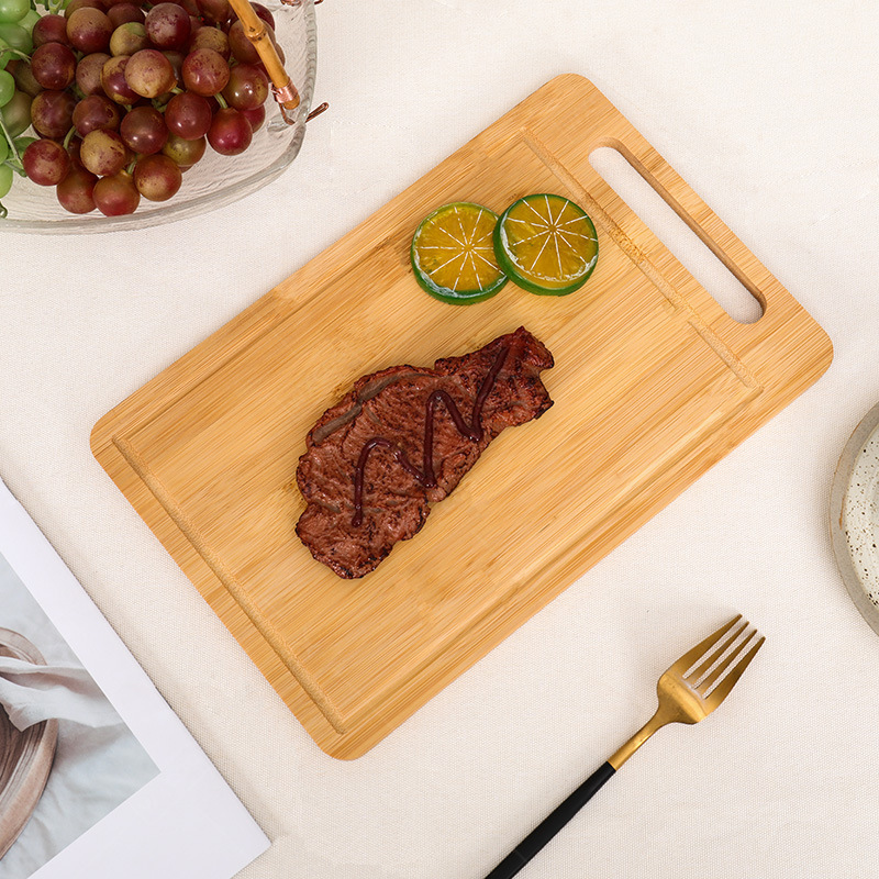 WXCOO Double-Sided Bamboo Cutt - Bamboo Cutting Board ulasan dan harga