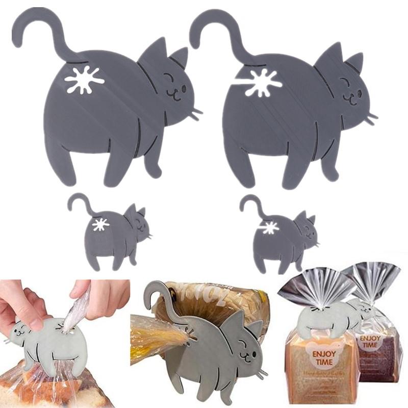 3D Printed Cat Bread Clip Bag  - Kitchen Gadgets To 3D Print ulasan dan harga