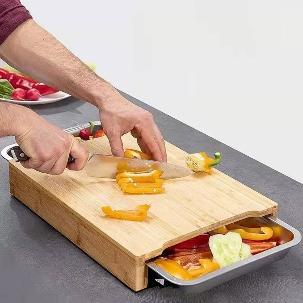 Bamboo Cutting Board With Stai - Bamboo Cutting Board ulasan dan harga