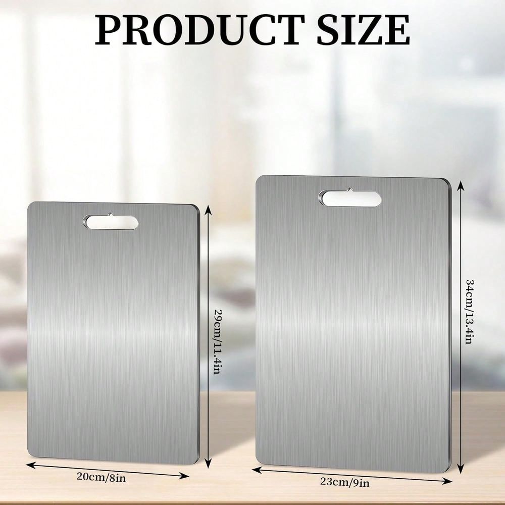 Pcs Stainless Steel Cutting Bo - Bamboo Cutting Board ulasan dan harga
