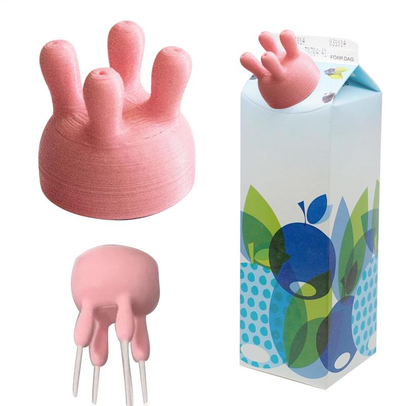 Milk Bottle Cap Milk Carton Ca - Kitchen Gadgets To 3D Print ulasan dan harga