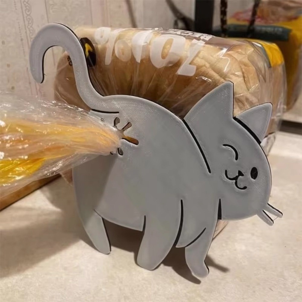 Cute 3D Printed Bread Bag Clip - Kitchen Gadgets To 3D Print ulasan dan harga