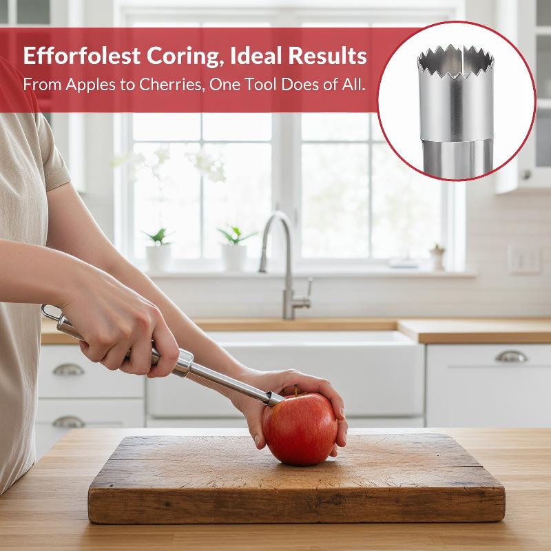 4pcs Fruit Core Remover Cutter - Kitchen Gadgets Tools ulasan dan harga