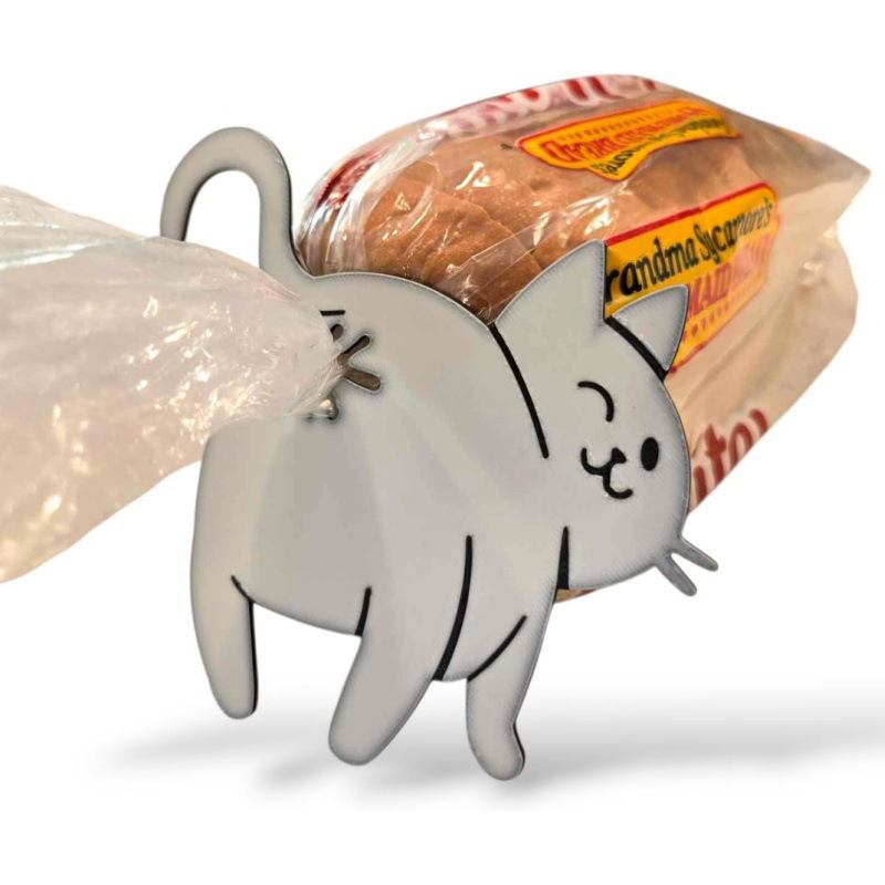2pcs Funny Cat Butt Bag Clip,  - Kitchen Gadgets To 3D Print ulasan dan harga