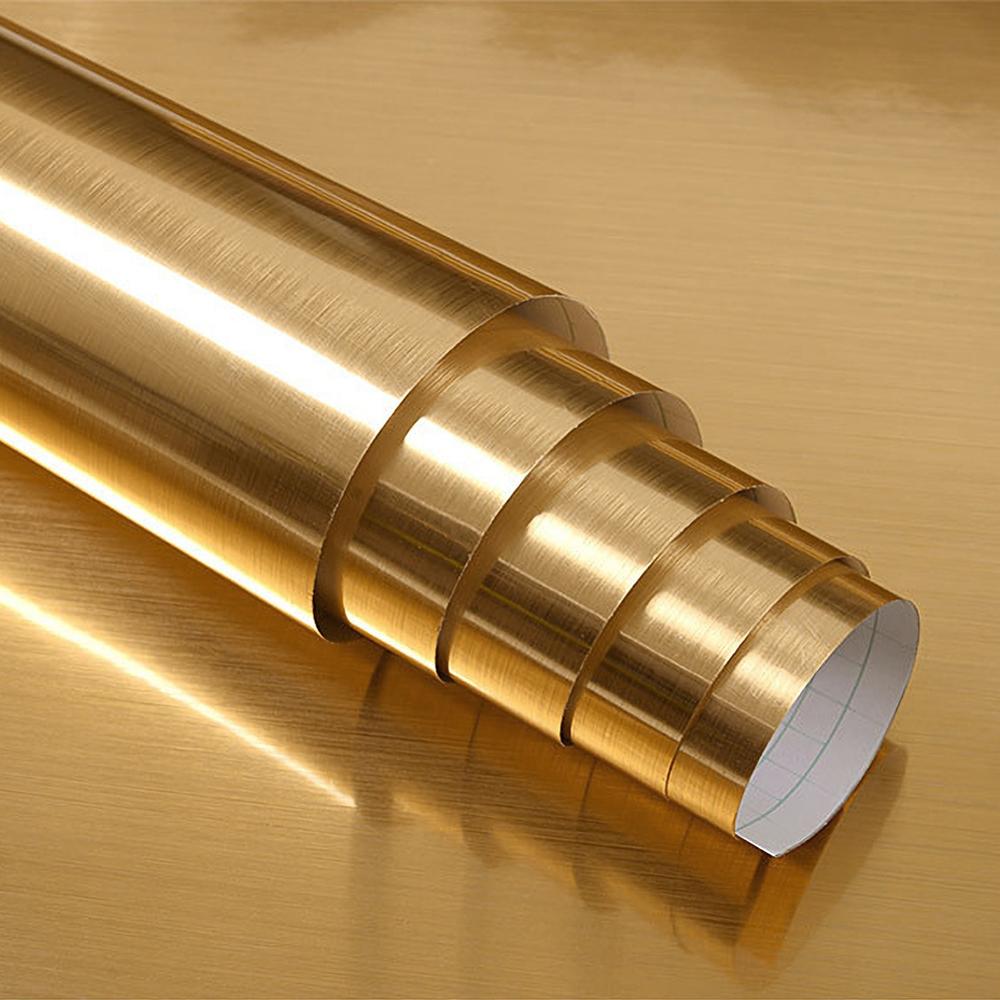 PVC Metal Brushed Gold Silver  - Kitchen Gadgets Gold ulasan dan harga