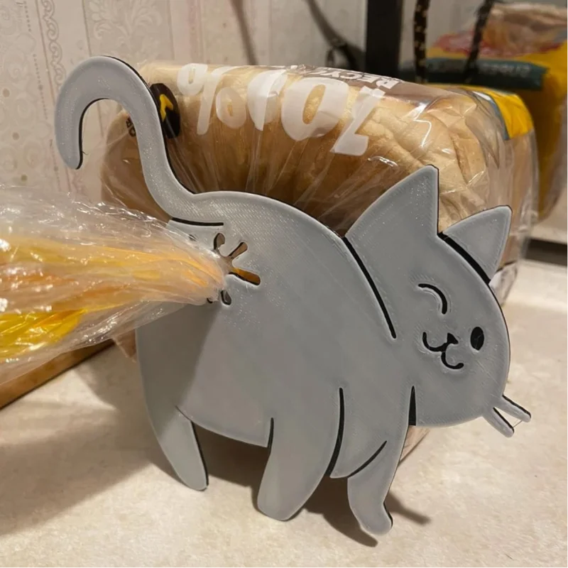 Bag Clips 3d Printed Cat Butt  - Kitchen Gadgets To 3D Print ulasan dan harga