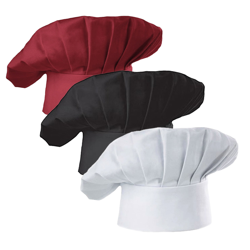 3pcs High22cm Cook Hat White C - Kitchen Gadgets Sale ulasan dan harga