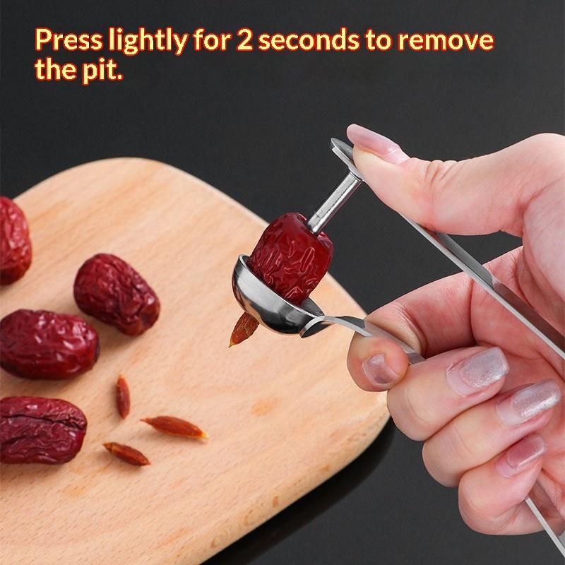 Stainless Steel Red Date Pitte - Kitchen Gadgets Tools ulasan dan harga