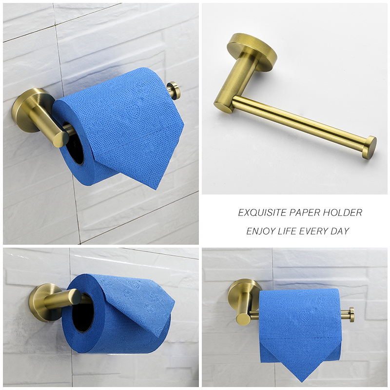 Brushed Gold Toilet Paper Tiss - Kitchen Gadgets Gold ulasan dan harga