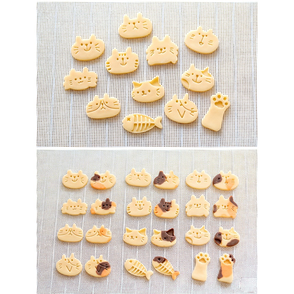 Cute Kitten DIY Stamp Cookie C - Kitchen Gadgets Worth Buying ulasan dan harga