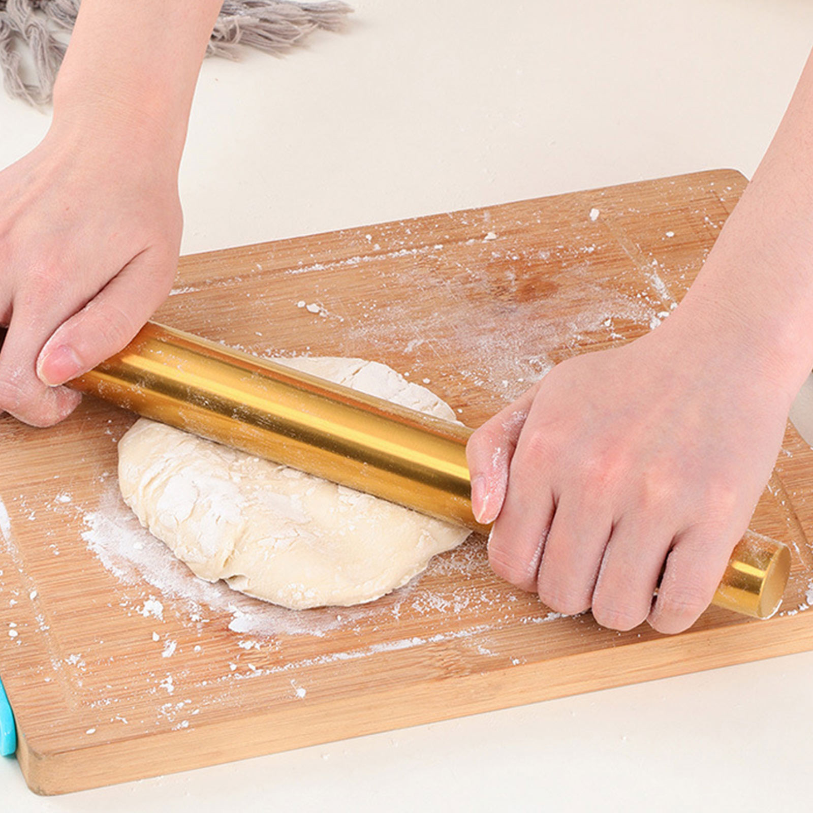 Gold Rolling Pin Baking Tool C - Kitchen Gadgets Gold ulasan dan harga