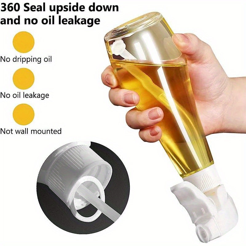 1pc New Oil Sprayer 200ML Glas - Oil Mister Spray Bottle ulasan dan harga