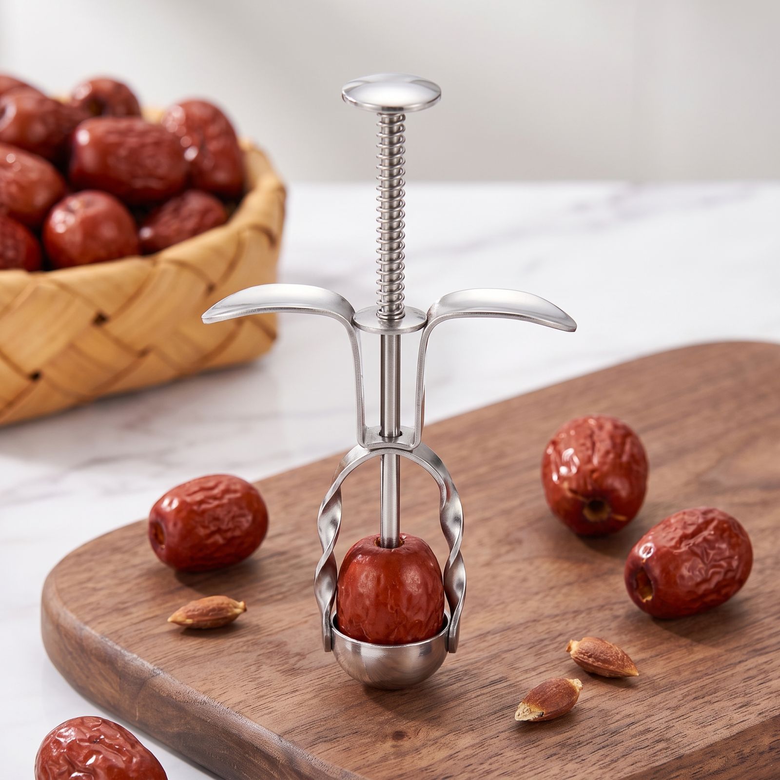 Stainless Steel Red Date Pitte - Kitchen Gadgets Tools ulasan dan harga