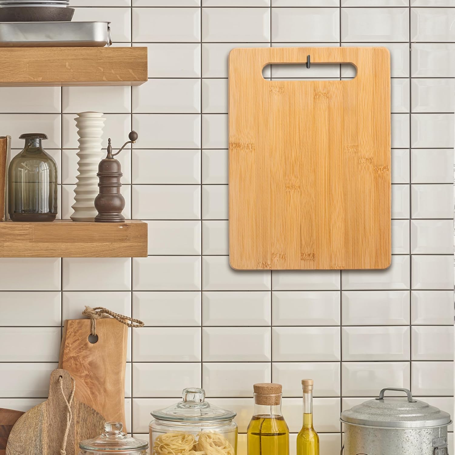 Bamboo Cutting Board 12.5x9 in - Bamboo Cutting Board ulasan dan harga