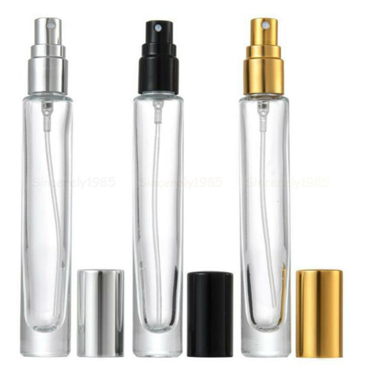 3X 10X 10ML Clear Round Thick  - Oil Mister Spray Bottle ulasan dan harga