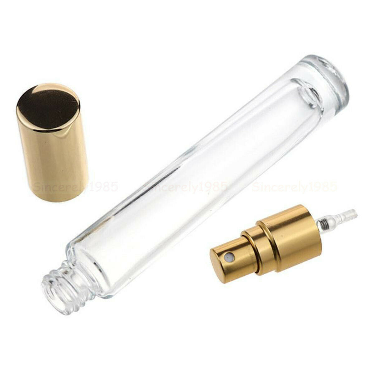 3X 10X 10ML Clear Round Thick  - Oil Mister Spray Bottle ulasan dan harga