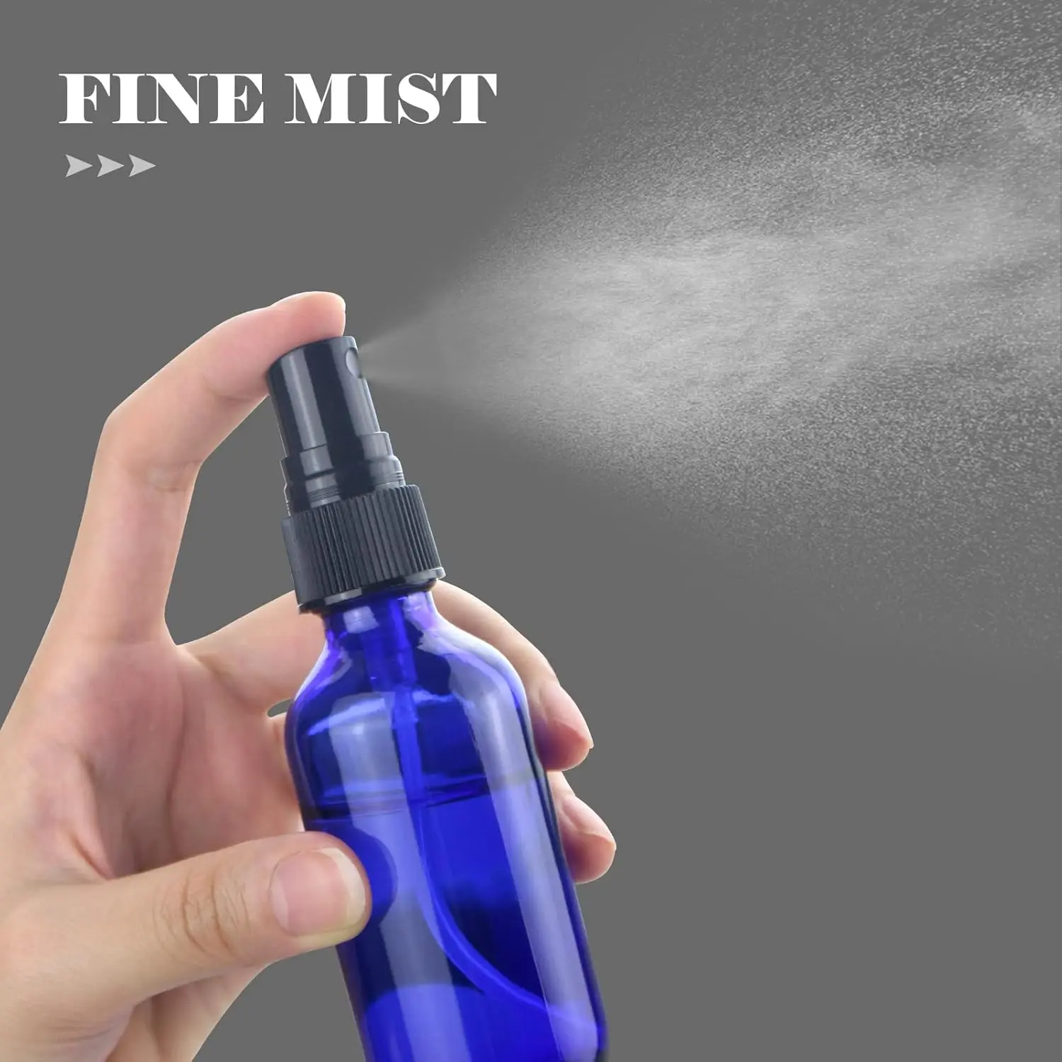 1 Piece 5ml /100ml Blue Glass  - Oil Mister Spray Bottle ulasan dan harga