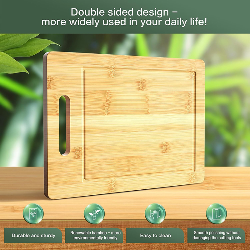 Wooden Cutting Board Kitchen C - Bamboo Cutting Board ulasan dan harga