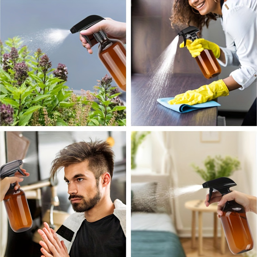 2 Pack Empty Amber Plastic Spr - Oil Mister Spray Bottle ulasan dan harga