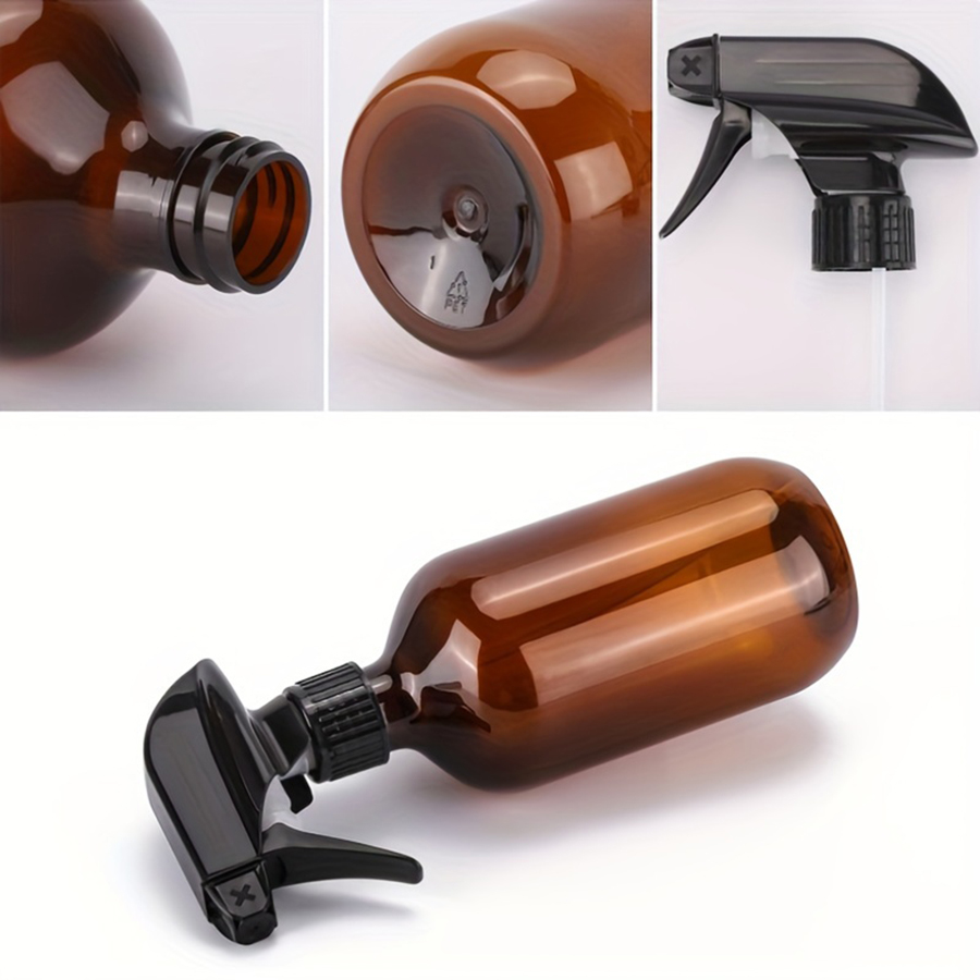 2 Pack Empty Amber Plastic Spr - Oil Mister Spray Bottle ulasan dan harga